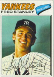 1977 Topps Baseball Cards      123     Fred Stanley